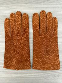 Guanti in vero peccary da uomo taglia 9