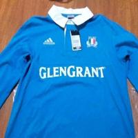 Adidas MAGLIA RUGBY POLO MANICA LUNGA TAGLIA M