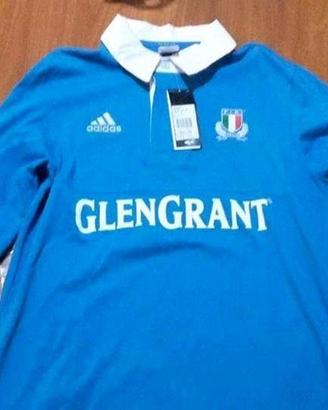 Adidas MAGLIA RUGBY POLO MANICA LUNGA TAGLIA M