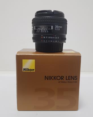 Obiettivo Nikon 35mm 1:2 D usato