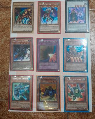 Lotto Yu-Gi-Oh! 9 Carte Rare - Braccio DX Exodia G