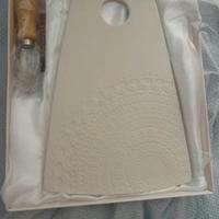 Tagliere in ceramica Clara Luna con coltello