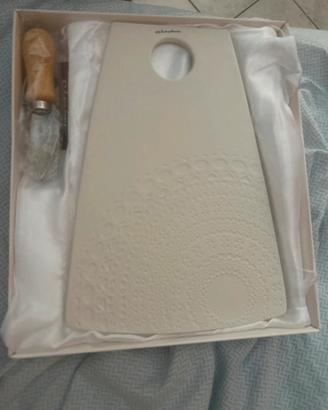 Tagliere in ceramica Clara Luna con coltello
