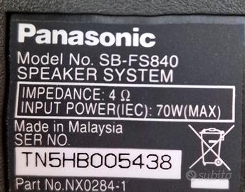 diffusori home theatre