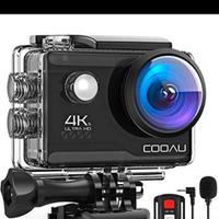 COOAU Action Cam HD 4K 20MP WiFi  usata poco 