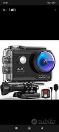 COOAU Action Cam HD 4K 20MP WiFi  usata poco 