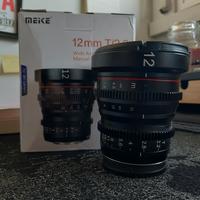 Meike Cine lens 12mm T2.2 MFT M4/3