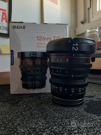 Meike Cine lens 12mm T2.2 MFT M4/3