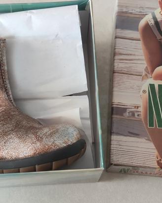 Naturino stivaletto tronchetto  bambina in pelle