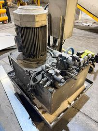 Centralina idraulica pressa spaccalegna tornio