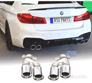 TERMINALI SCARICO BMW G30 G31 17-20 LOOK M5 ARGENT