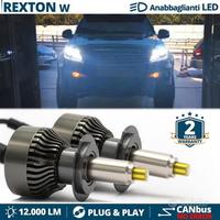 Kit Luci LED H7 per Ssangyong REXTON W Y300 12000L