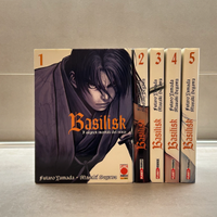 Manga BASILISK 1/5 serie completa - panini comics