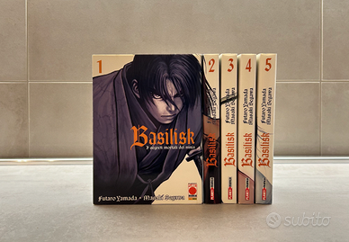 Manga BASILISK 1/5 serie completa - panini comics