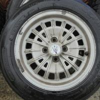 5 cerchi in lega Maserati biturbo originali