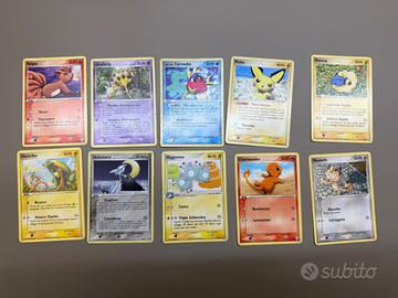 Carte pokemon miste vintage 2003/04/05 ITA