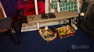 Palestra pesi manubri bilanceri panca supporto