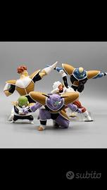 Squadra Ginew 5 statuine Collezione Dragon Ball Z