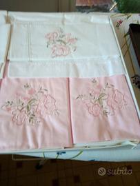 COMPLETO LENZUOLA IN COTONE NUOVO ANCORA NELLA SCA