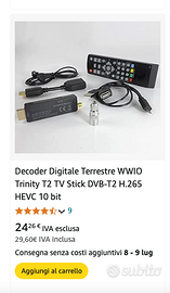 Decoder digitale terrestre DVB-T2