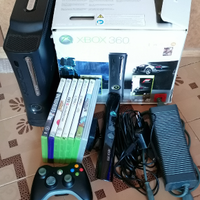 Xbox360 120gb elite kinect +6 videogiochi +omaggio