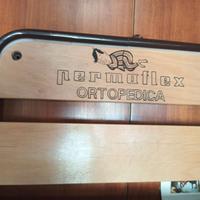 Due Reti  singole a doghe ortopediche