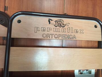 Due Reti  singole a doghe ortopediche