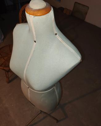 manichino da sarta d'epoca vintage 