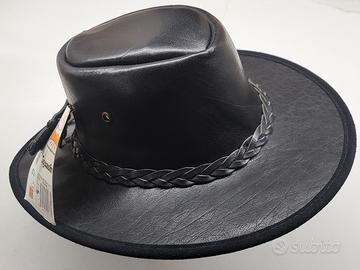 Cappello Barmah Foldaway NUOVO taglia M in pelle