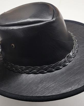 Cappello Barmah Foldaway NUOVO taglia M in pelle
