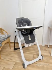 Seggiolone Chicco Polly Progres5 grigio