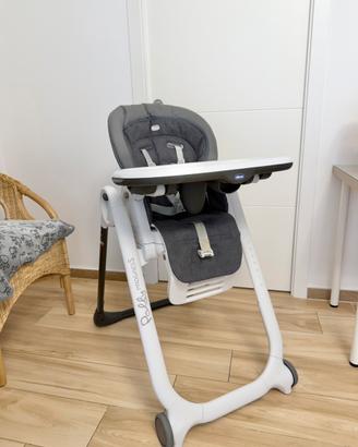 Seggiolone Chicco Polly Progres5 grigio