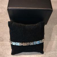 bracciale acciaio zancan uomo originale nuovo