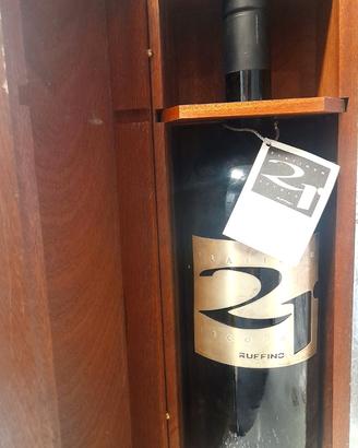 SECOLO 21 RUFFINO -MAGNUM CON ETICHETTA IN ARGENTO