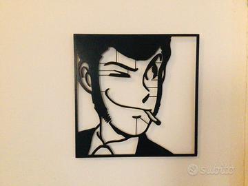 Comic art LUPIN III stampe da arredo