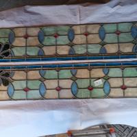 COPPIA DI VETRATINE LIBERTY