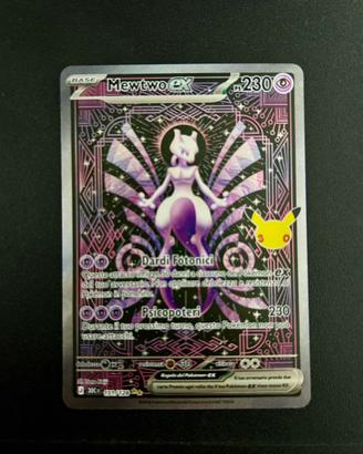 Mewtwo Ex 30th Anniversario