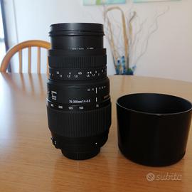 obiettivo sigma DG 70/300  nikon 