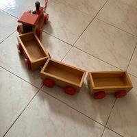 trenino legno
