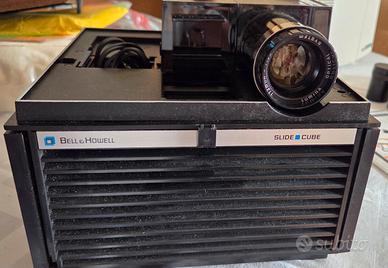 Bell & Howell slide cube Proiettore diapositive 35