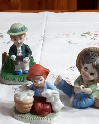 PERSONAGGI BAMBINI CAPODIMONTE