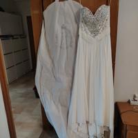 abito da sposa compreso di scarpe 