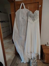 abito da sposa compreso di scarpe 