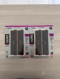 Crucial ram ddr 5 pro 2x16GB 2 kit 6000MT/s