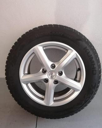 gomme invernali + cerchi Opel Meriva B