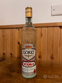 Vodka Gorki vintage anni 70 collezione