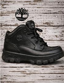 Timberland Anfibi in pelle nera 