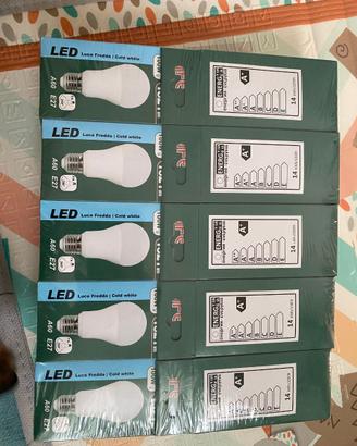 10 Lampade Led Goccia E27 14W