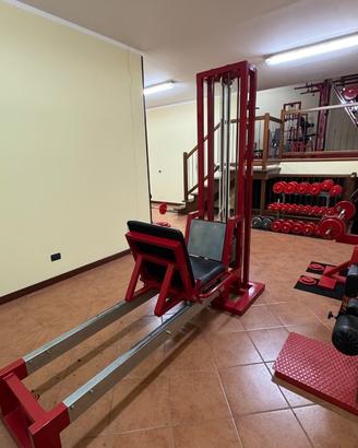 Leg press palestra a carrello