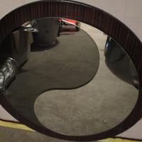 specchiera  design yin e yang  vintage